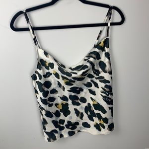 Leopard print camisole